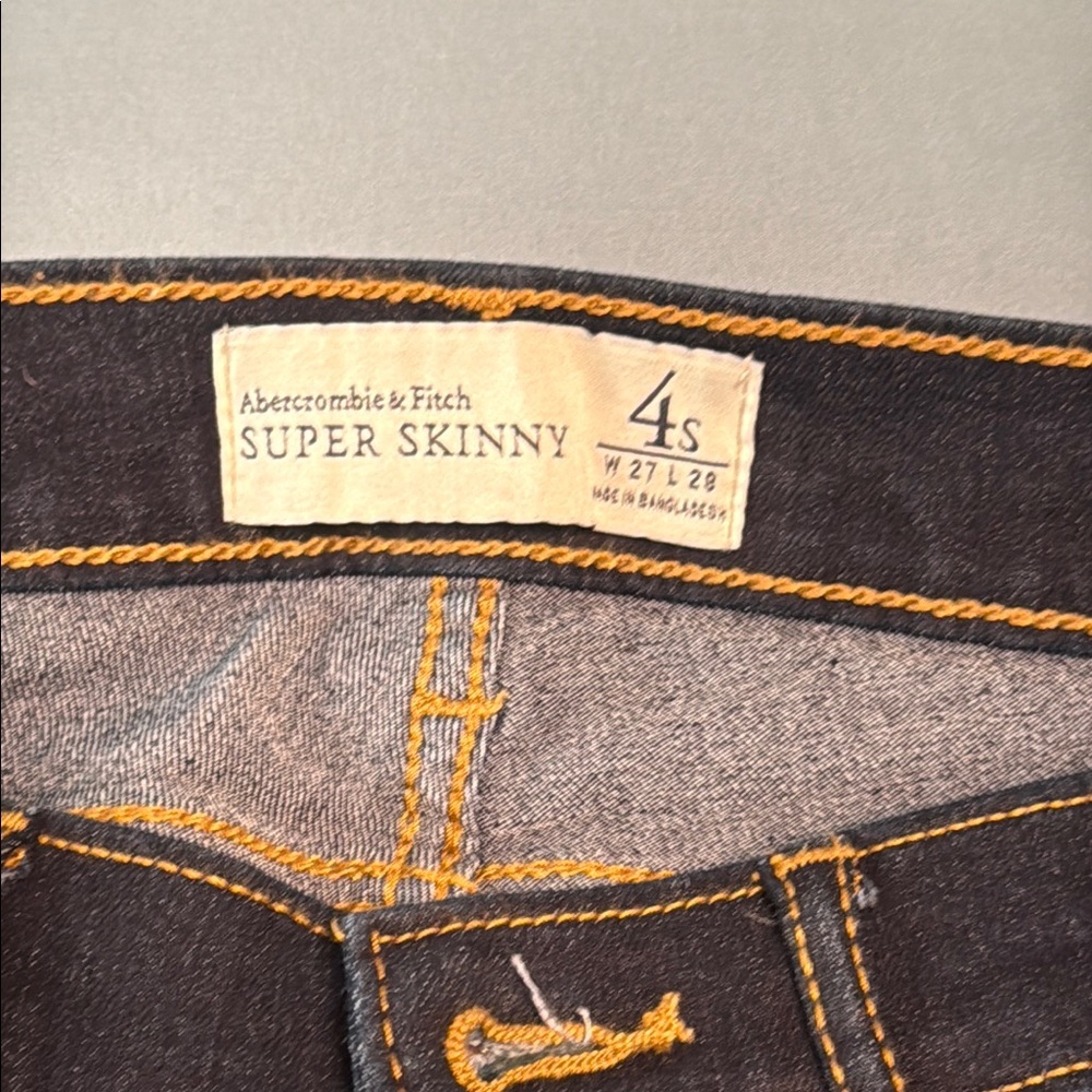 Abercrombie & Fitch Super Skinny Jeans - Dark